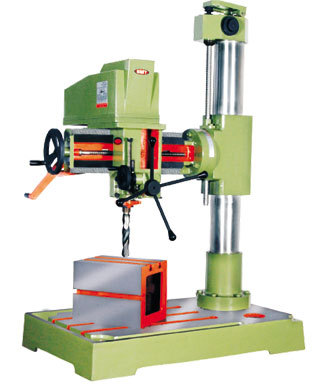 V-Belt Driven Radial Drill Machine